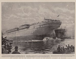La nave più grande del mondo, il varo del piroscafo Oceanic a Belfast